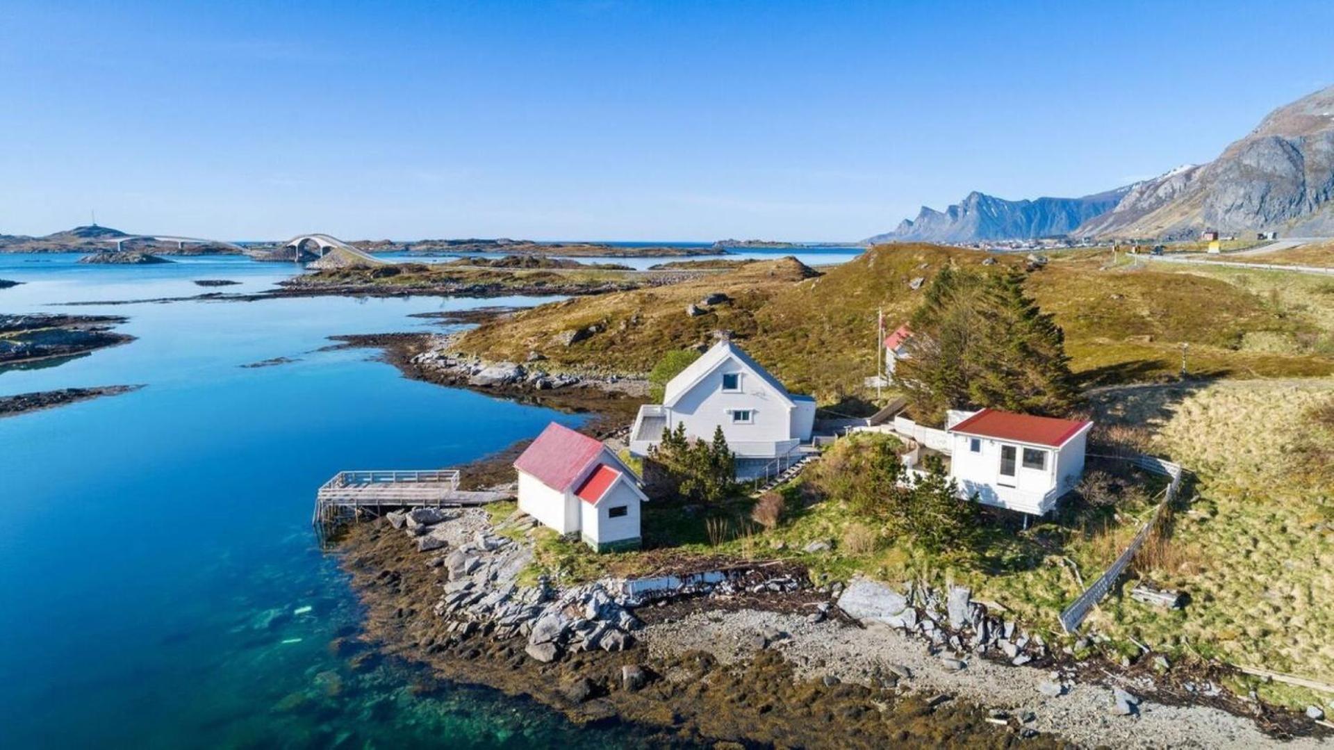 Panoramic Seaview House By The Sea Villa Hovdan Exteriör bild