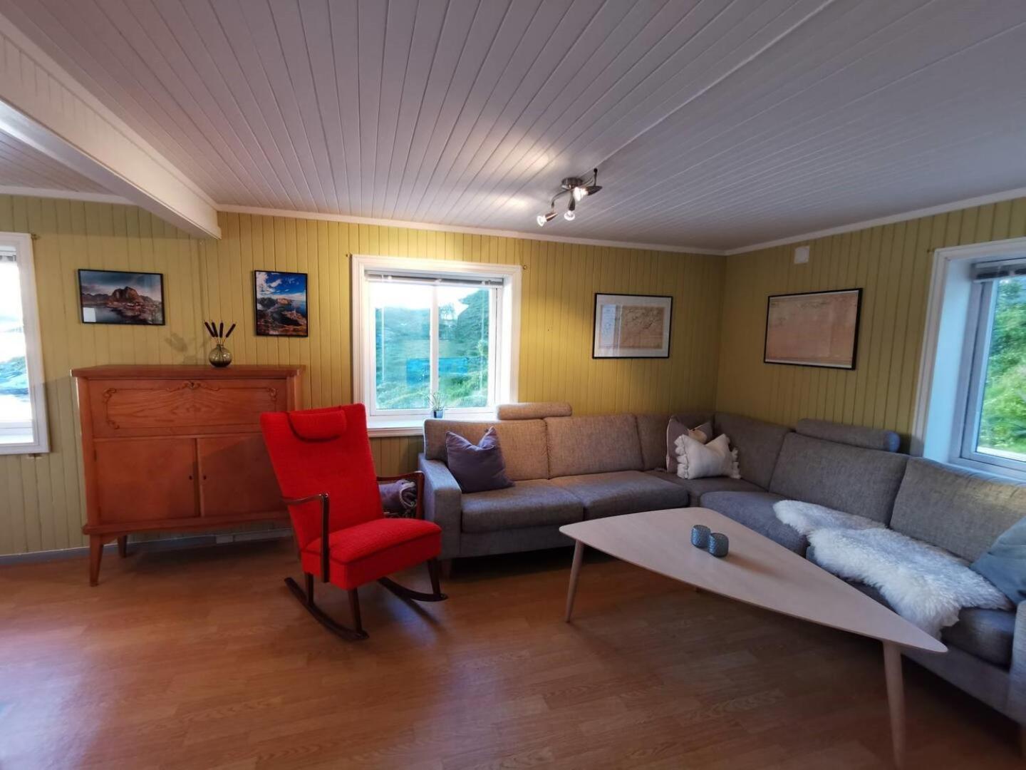 Panoramic Seaview House By The Sea Villa Hovdan Exteriör bild